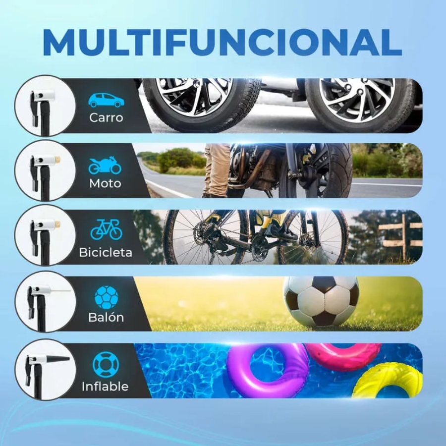 Miniatura 6 de Compresor De Aire Portátil *CARO* CAJA N